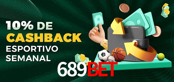 10% de bônus de cashback na 689Bet